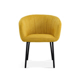 Stoel 'Sevilla' Stof Geel