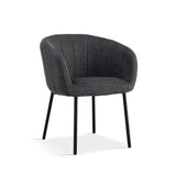 Stoel 'Sevilla' Stof Donkergrijs