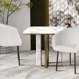 Stoel 'Sevilla' Bouclé Wit