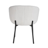 Stoel 'Sevilla' Bouclé Wit