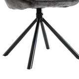 Stoel 'Dante' Stof Grijs