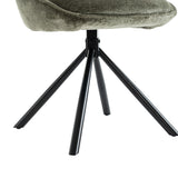 Stoel 'Dante' Stof Groen