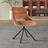 Stoel 'Dante' Stof Roest