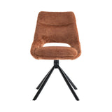 Stoel 'Dante' Stof Roest