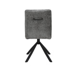 Stoel 'Jack' Draaibaar tot 0 Stof Grijs