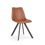 Stoel 'Emma' PU Cognac