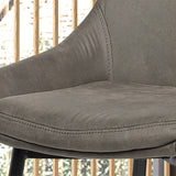 Stoel 'Mirano' Micro fiber PU Grijs