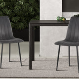 Stoel 'Willis' Fluweel Grijs