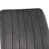 Stoel 'Willis' Fluweel Grijs