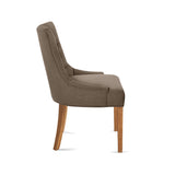 Stoel 'Fancy' Stof Taupe