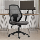 Bureaustoel 'Claude' Mesh Zwart/Grijs