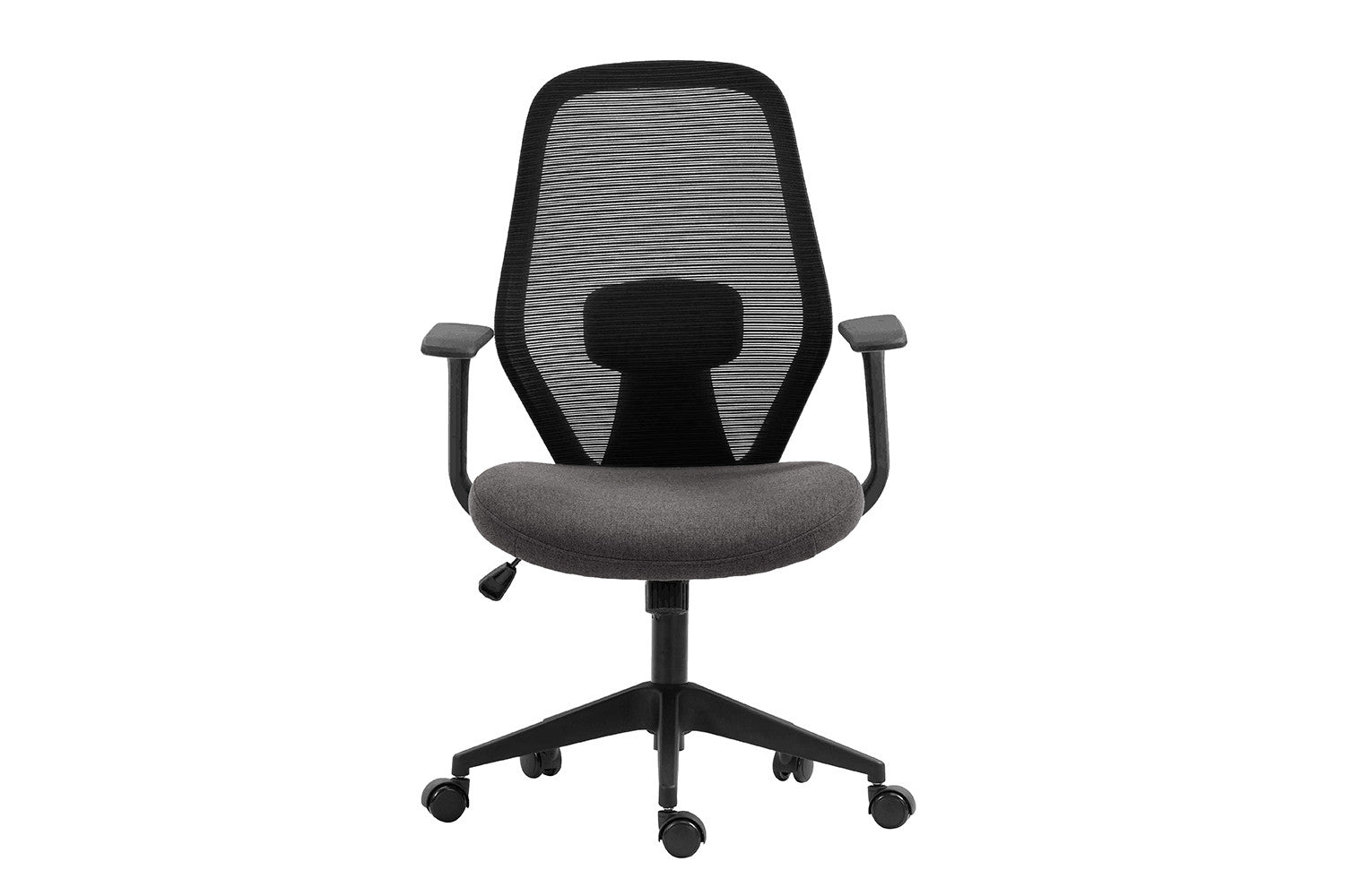 Bureaustoel 'Claude' Mesh Zwart/Grijs