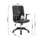 Bureaustoel 'Luka' Zwart