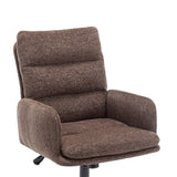 Bureaustoel 'Aimé' Stof Fabb Raven 45 Bruin