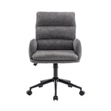 Bureaustoel 'Aimé' Stof Fabb Raven 13 Donkergrijs
