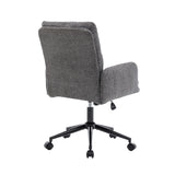 Bureaustoel 'Aimé' Stof Fabb Raven 13 Donkergrijs