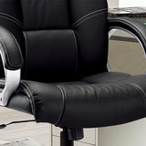 Bureaustoel 'Dali' PU Zwart