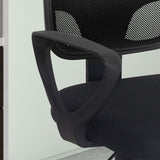 Bureaustoel 'Hippa' Mesh Zwart