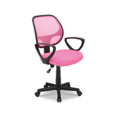 Bureaustoel 'Hippa' Mesh Roze