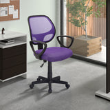 Bureaustoel 'Hippa' Mesh Paars