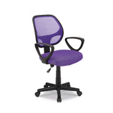 Bureaustoel 'Hippa' Mesh Paars