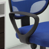 Bureaustoel 'Hippa' Mesh Blauw