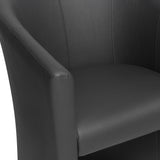 Kuipzeteltje 'Charlie' PU Zwart