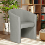 Kuipzeteltje 'Charlie' Vintage PU Lichtgrijs