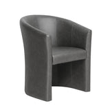 Kuipzeteltje 'Charlie' Vintage PU Donkergrijs