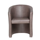 Kuipzeteltje 'Charlie' Vintage PU Donkerbruin