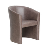 Kuipzeteltje 'Charlie' Vintage PU Donkerbruin