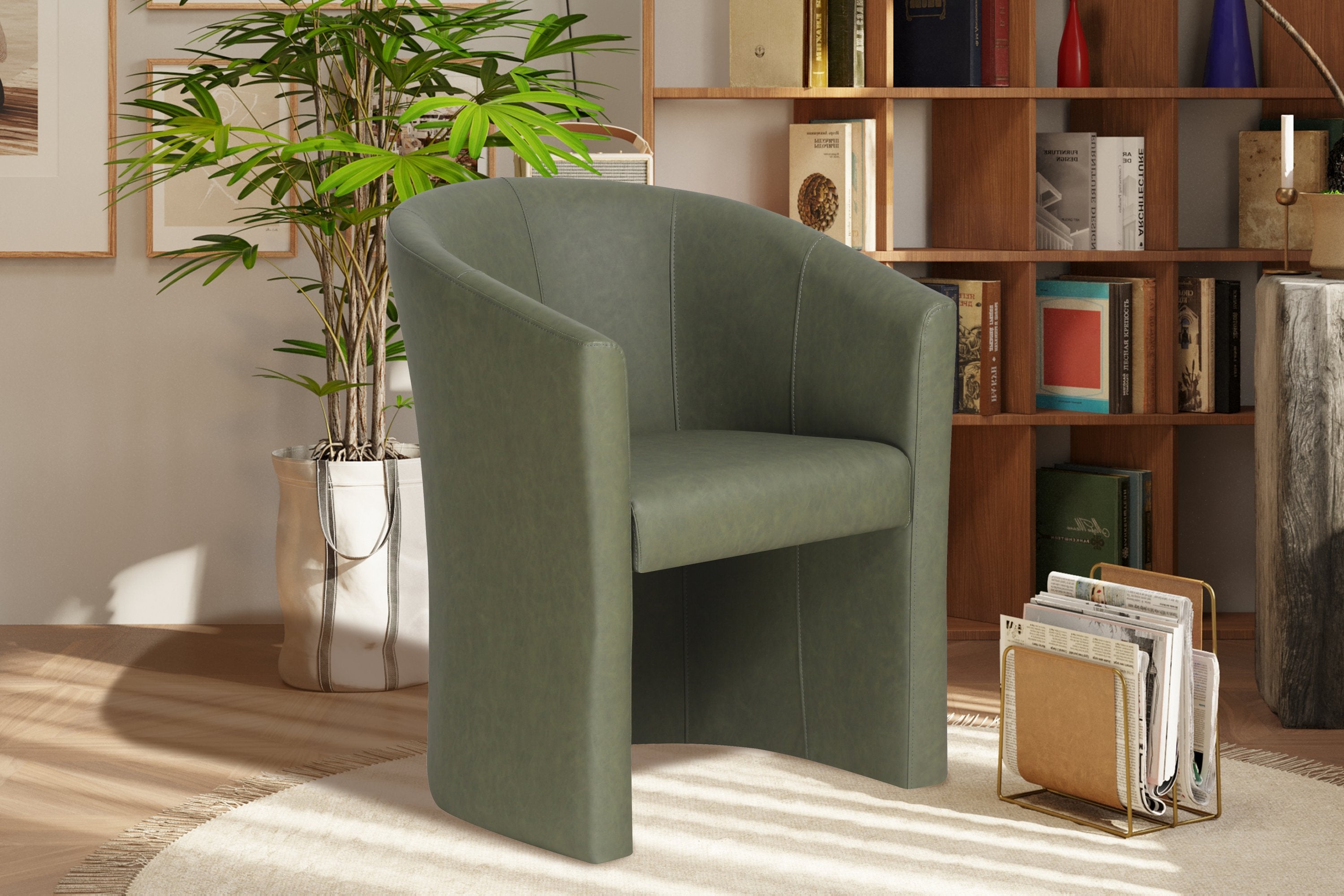 Kuipzeteltje 'Charlie' Vintage PU Groen