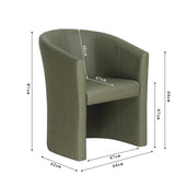 Kuipzeteltje 'Charlie' Vintage PU Groen