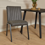 Eetkamerstoel Tivoli Bull | Antraciet