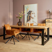 Eettafel Denver | | Rechthoek | U-poot
