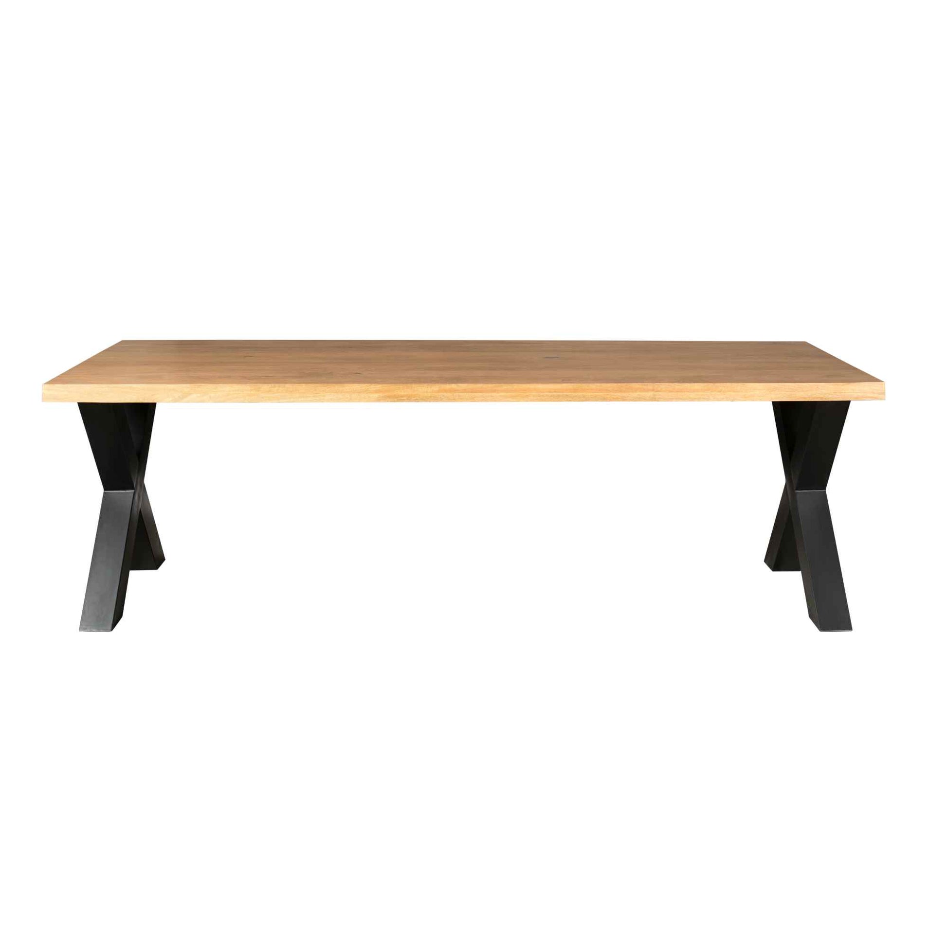 Eettafel Denver | | Rechthoek | X-poot