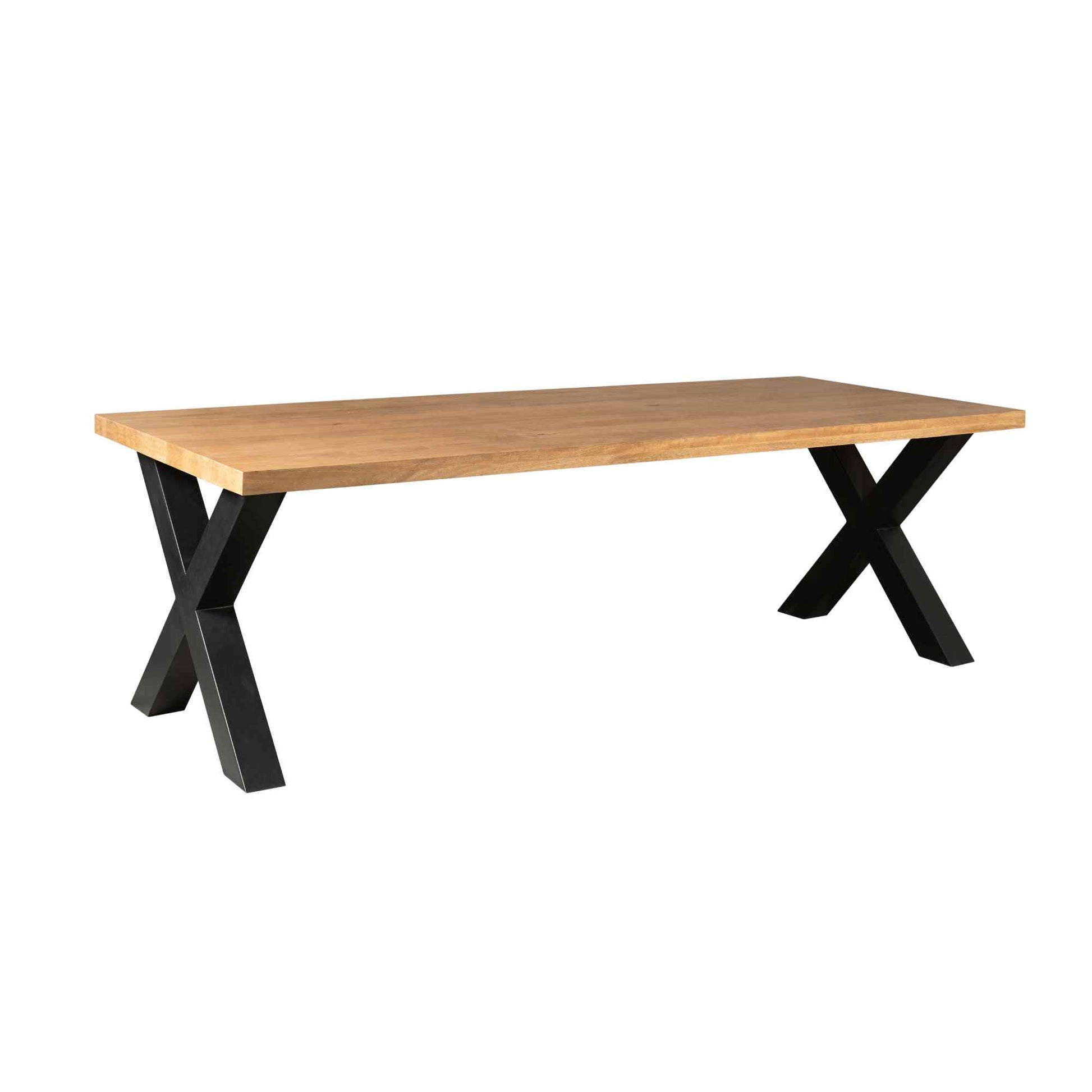 Eettafel Denver | | Rechthoek | X-poot