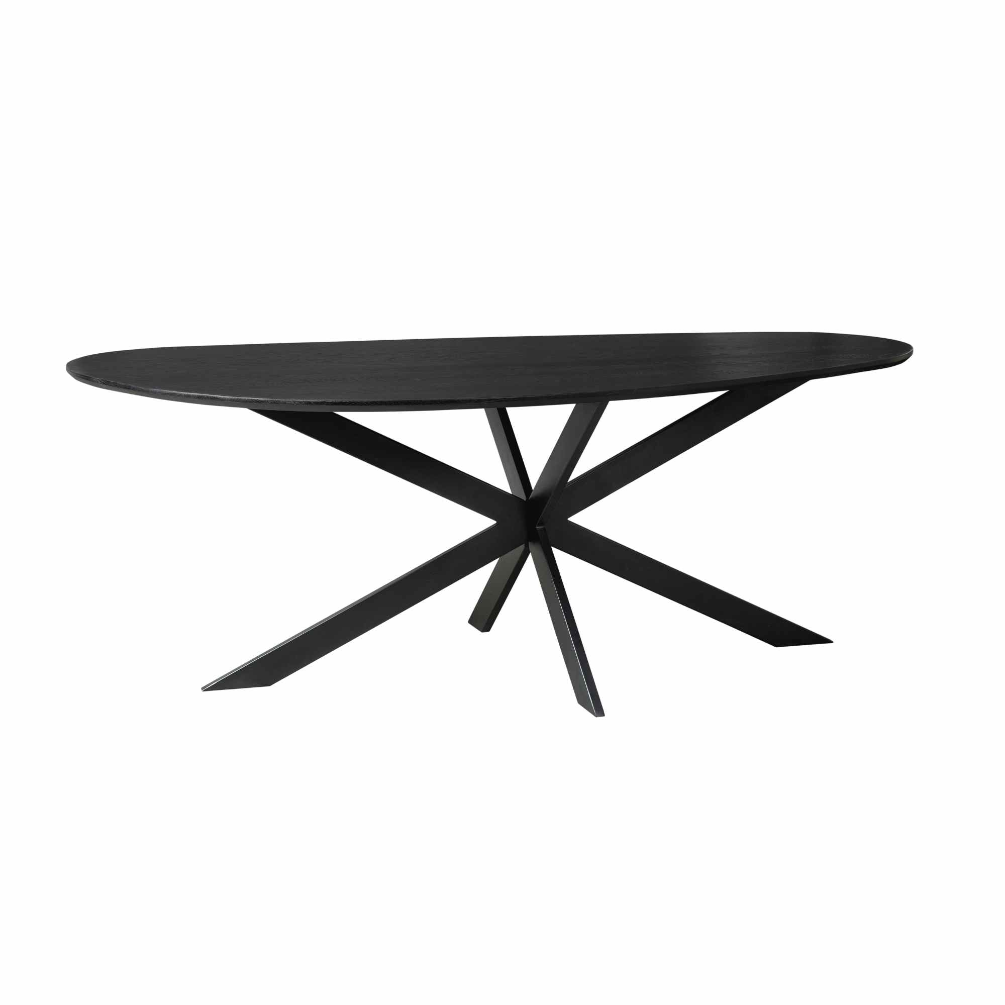 Eettafel Cloud | | Eiken | Zwart