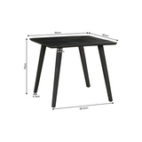 Eettafel Omaha Black |