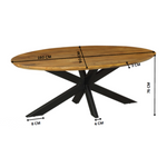 Eettafel Brandy | | Ovaal