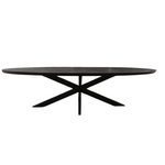 Eettafel Brandy Black | | Ovaal