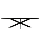 Eettafel Brandy Black | | Ovaal