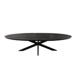 Eettafel Brandy Black | | Ovaal
