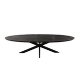 Eettafel Brandy Black | | Ovaal