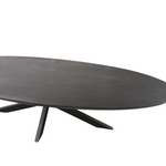 Eettafel Brandy Black | | Ovaal