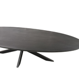 Eettafel Brandy Black | | Ovaal