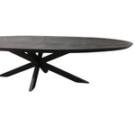 Eettafel Brandy Black | | Ovaal