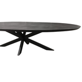 Eettafel Brandy Black | | Ovaal