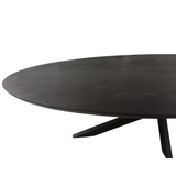 Eettafel Brandy Black | | Ovaal