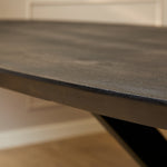 Eettafel Brandy Black | | Ovaal